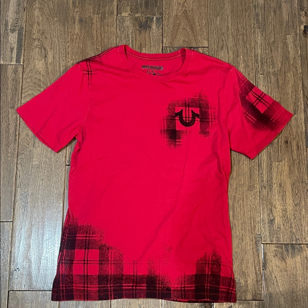 True Religion Red Graphic Tee